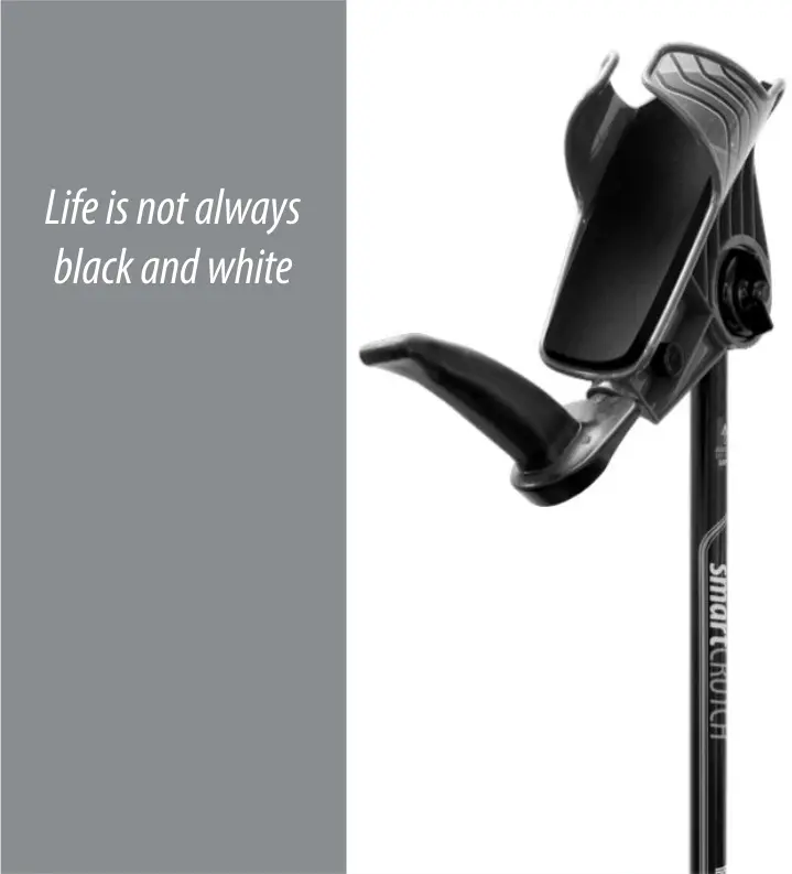 SmartCRUTCH Grey